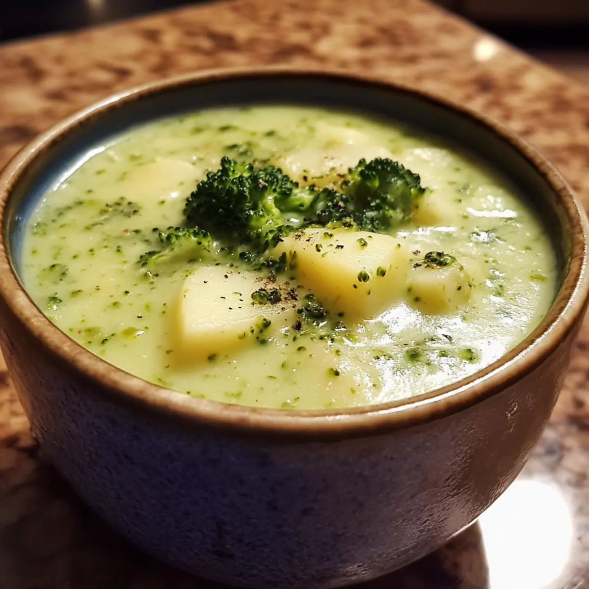 Velvety Broccoli Potato Soup: Naturally Creamy, Dairy-Free Comfort
